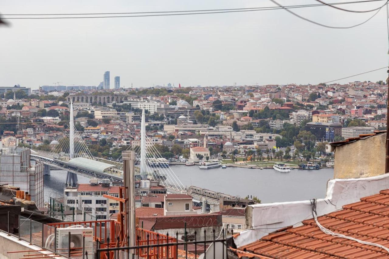 Renovated Apartment At The Heart Of Istanbul With Huge Terrace Dış mekan fotoğraf